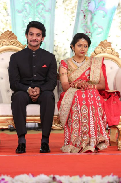 Hero-Aadi-Wedding-Reception-Photos